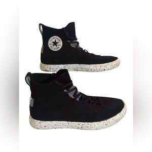 Renew Chuck Taylor All Star Crater Knit High 'Black' Unisex Women’s 9 Men’s 7